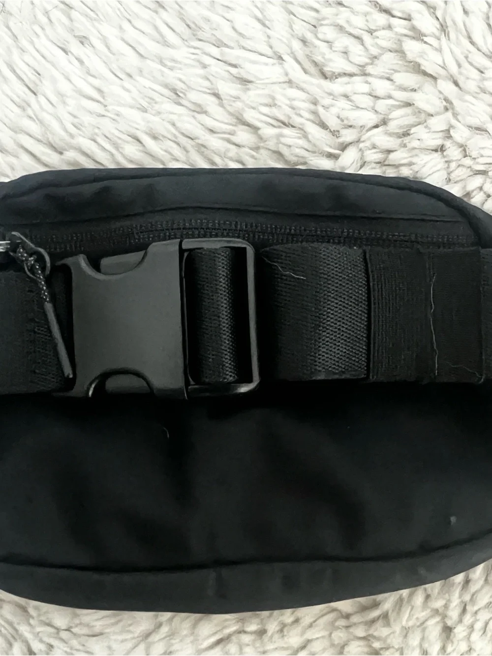 lululemon athletica Black Cosmetic Pouch with Logo Accent